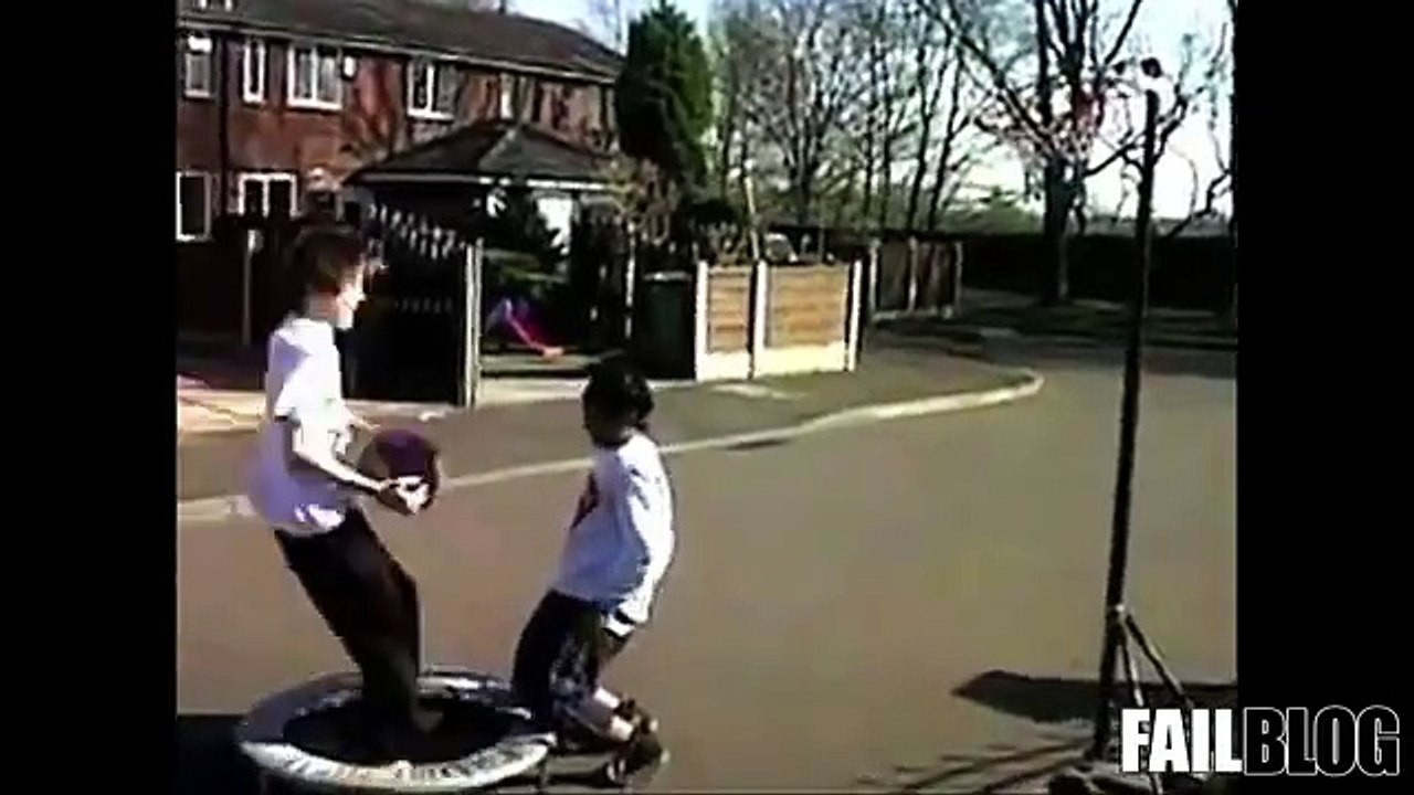 Basketball Trick FAIL