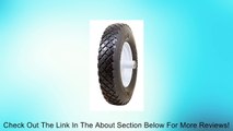 Marathon Industries 4.80/4.00-8-Inch Flat Free Wheelbarrow Tire, 6-Inch Centered Hub, 5/8-Inch Ball Bearing, 15-1/2-Inch Tire Diameter Review