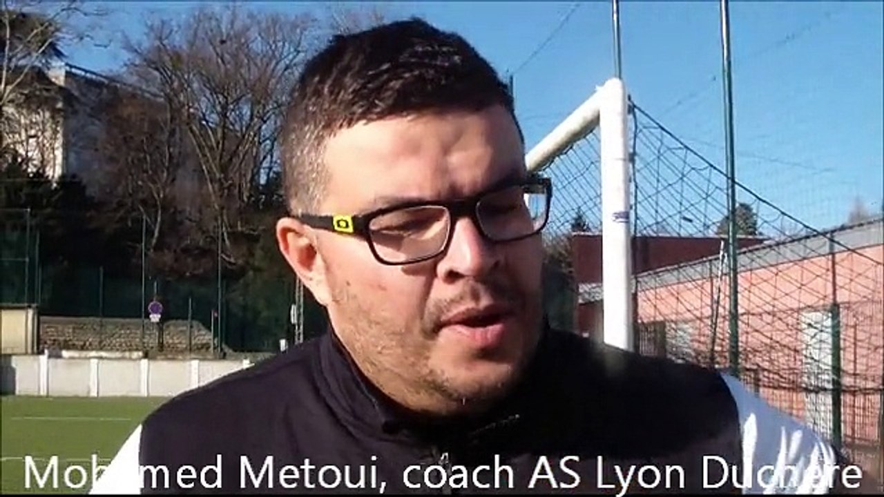 réactions d'après match AS Duchère U19 - SC Bastia U19 64èmes de finale Gambardella 2014 2015