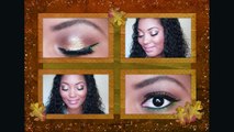 Fall Makeup Tutorial: Soft Gold-and Fun Pop Of Green Using Raving Beauty Cosmetics