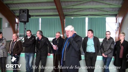 voeux des  élus de la commune de Sauveterre-De-Rouergue 2015