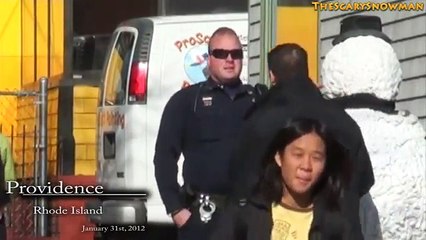 Funny - Police shut down Funny Snowman Prank - Season 2 Episode 9