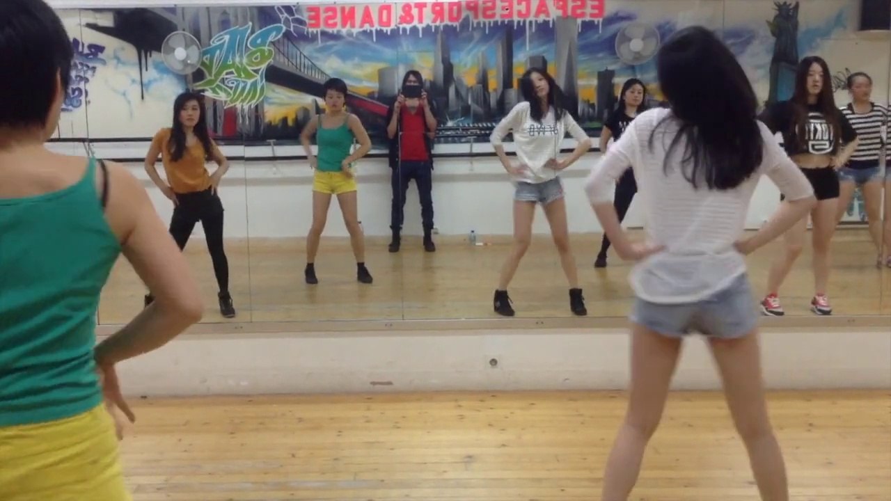 4minute-Whatcha Doin' Today dance tutorial MIRROR&SLOW by Jié(cours de kpop à Paris)