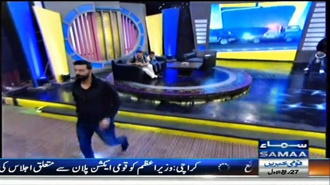 Samaa Char ~ 18th January 2015 - Comedy Show - Live Pak News