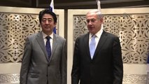 Binyamin Netanyahu - Shinzo Abe Görüşemsi
