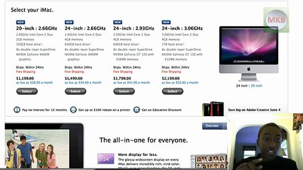 2009 Mac Desktop Refresh iMac