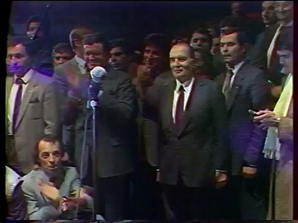 Charles Trenet (84)+Higelin+frMitterrand: -inauguration du Zénith Paris-