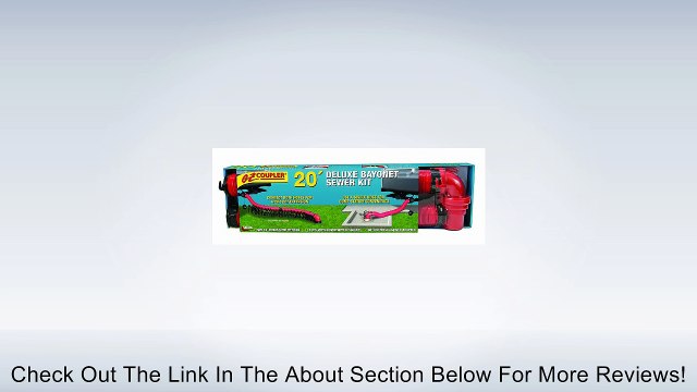 Valterra D04-0115 EZ Coupler 20' Deluxe Bayonet Sewer Hose Kit Review