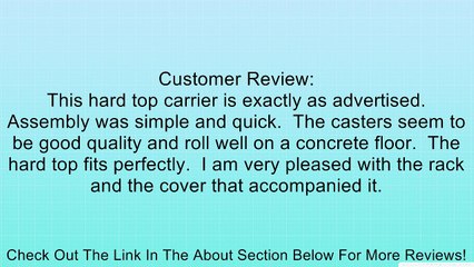 Corvette Hardtop Carrier / Storage Cart Review