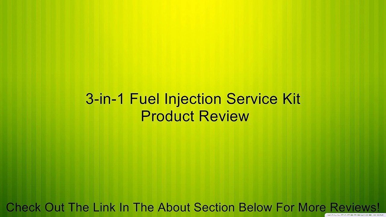 3-in-1 Fuel Injection Service Kit Review