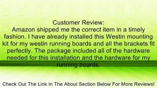 Westin 27-1615 Stepboard Mt Kit Review