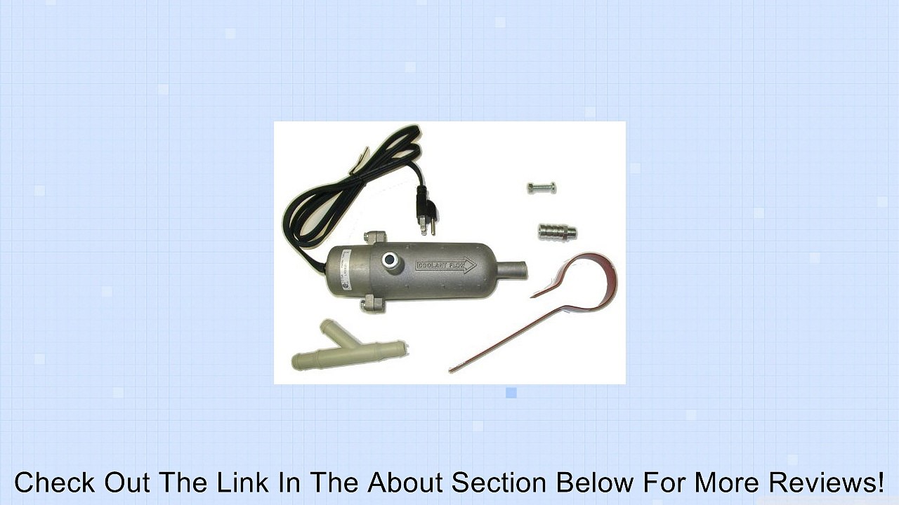 Kat's 13100 1000 Watt Aluminum Circulating Tank Heater Review