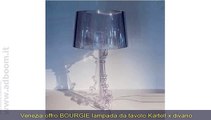 VENEZIA,    BOURGIE, LAMPADA DA TAVOLO KARTELL, X DIVANO,TABLE LAMP EURO 189