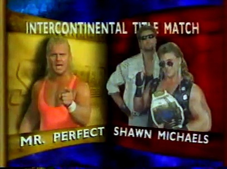 (1993.08.07 WWF) Mr. Perfect Promo