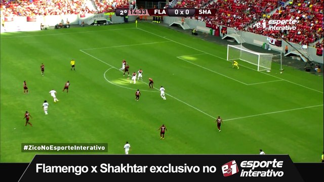 QUASE! Shakhtar carimba o travessão do Flamengo