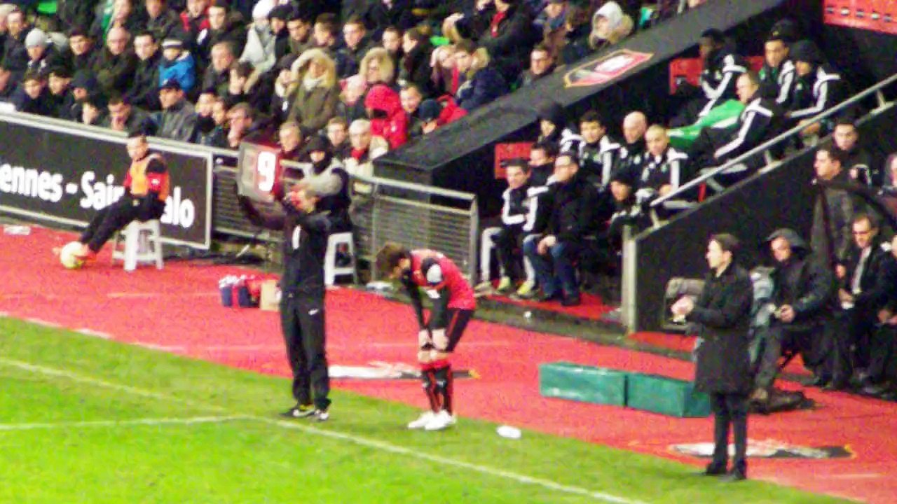 18/01/15 : SRFC-ASSE : changement Toivonen/Prcic (84')