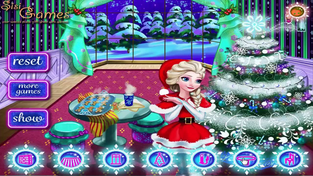 ▐ ╠╣Đ▐►  Frozen Games -  Frozen Elsa Christmas Home Game - Gameplay Walkthrough