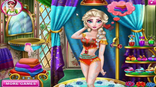 ▐ ╠╣Đ▐► Frozen Games - Frozen Elsa Swimming Pool Game - Gameplay Walkthrough