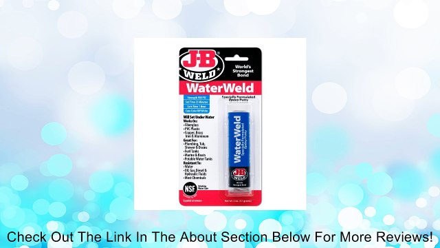 J-B Weld 8277 WaterWeld Underwater Epoxy Putty - 2 oz Review