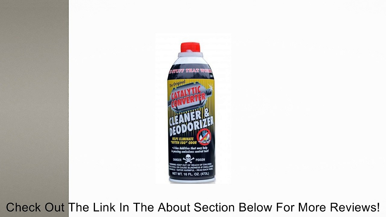 Solder-It (CAT-1) Catalytic Converter Cleaner - 16 oz. Review