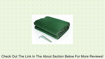 Camco 42880 Reversible Awning Leisure Mat (6' x 9', Green) Review