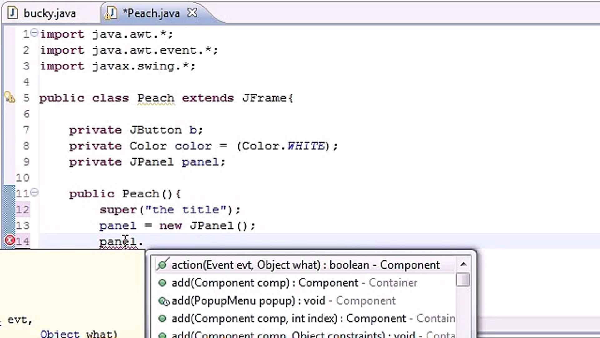 Java Programming Tutorial - 85 - JColorChooser