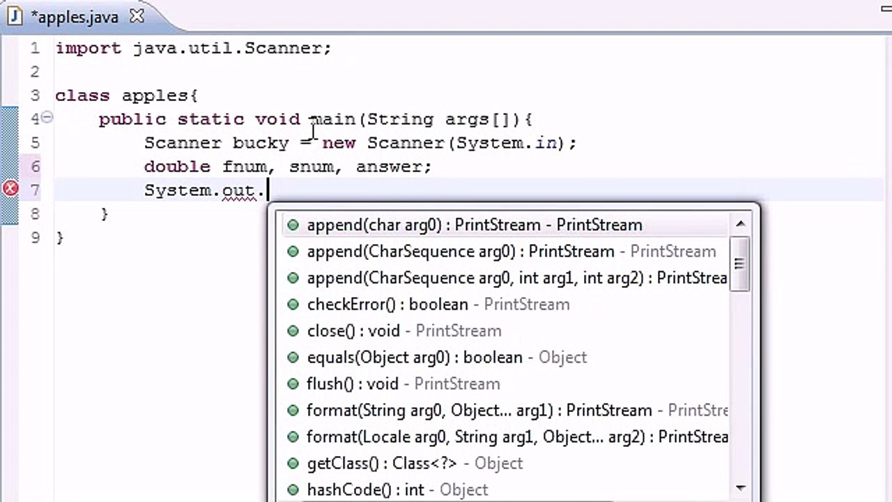 Java Programming Tutorial - 7 - Building a Basic Calculator