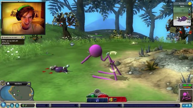 EPIC SPORE CREATURE! - Spore Creature Mode - Part 2 (Prof Dickinssons son returns!)