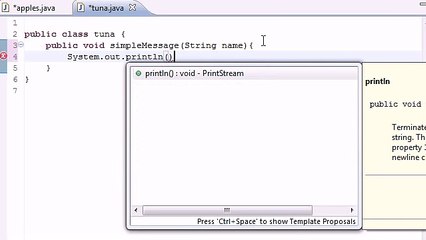 Java Programming Tutorial - 15 - Use Methods with Parameters