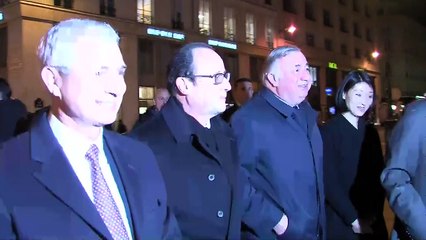 Hollande et les manifs anti-Charlie: "nous n'insultons personne"