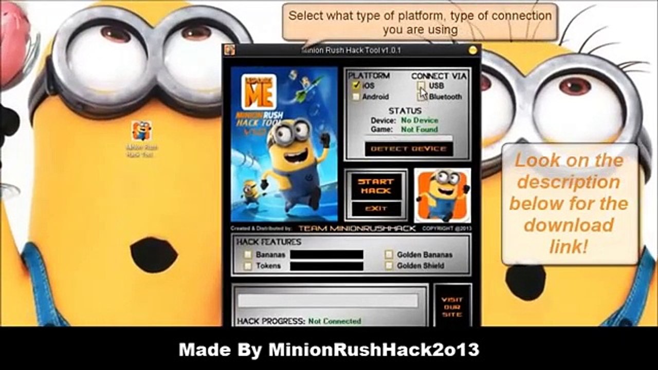Minion rush hack 2015 download no surveys no passwords