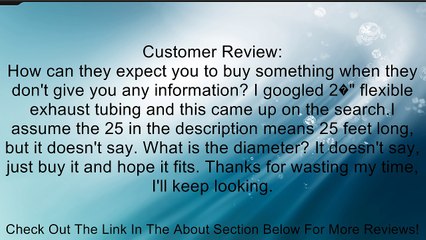 Walker Exhaust 40002 Flex Tubing-Steel - 25 Review