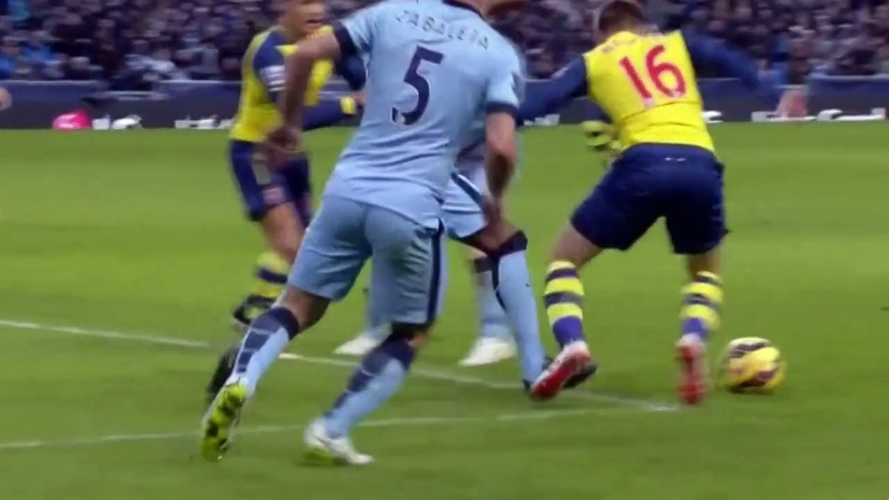 Aaron Ramsey vs Manchester City [18.01.2015]