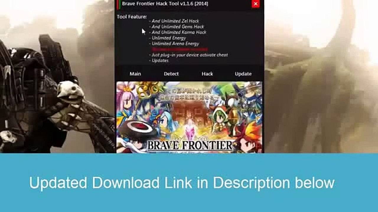 Brave Frontier cheat tool 2015 no surveys no passwords download