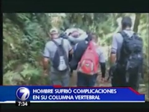 Rescatan a excursionista de 43 años en el Cerro Chirripó
