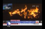 Explosión en una fábrica en Texas deja centenares de heridos