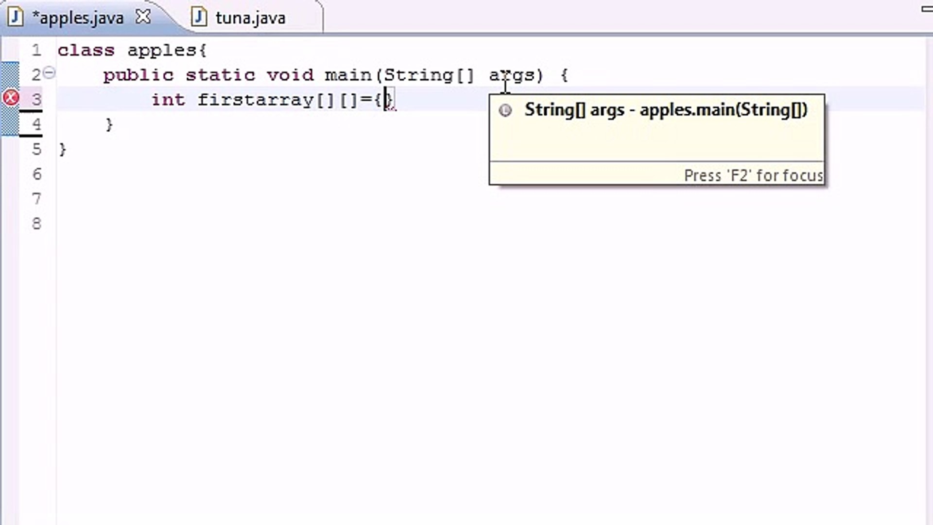 Java Programming Tutorial - 33 - Multidimensional Arrays