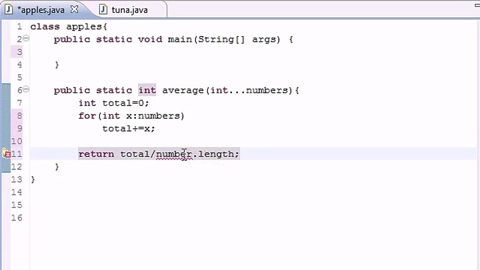 Java Programming Tutorial - 35 - Variable Length Arguments