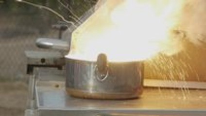 Boom show - five pounds of thermite