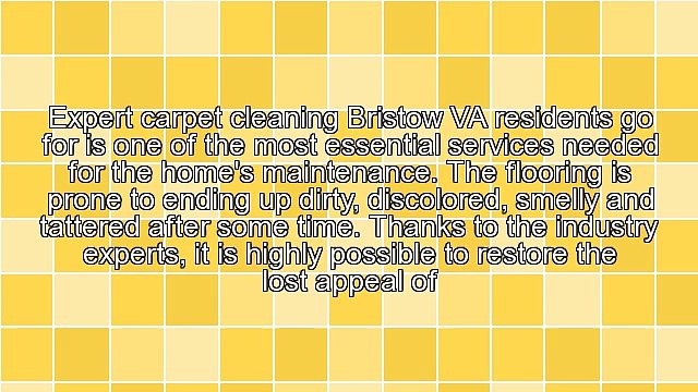Opting For Professional Carpet Cleaning Bristow VA Companies Offer