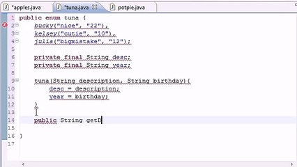Java Programming Tutorial - 44 - Enumeration
