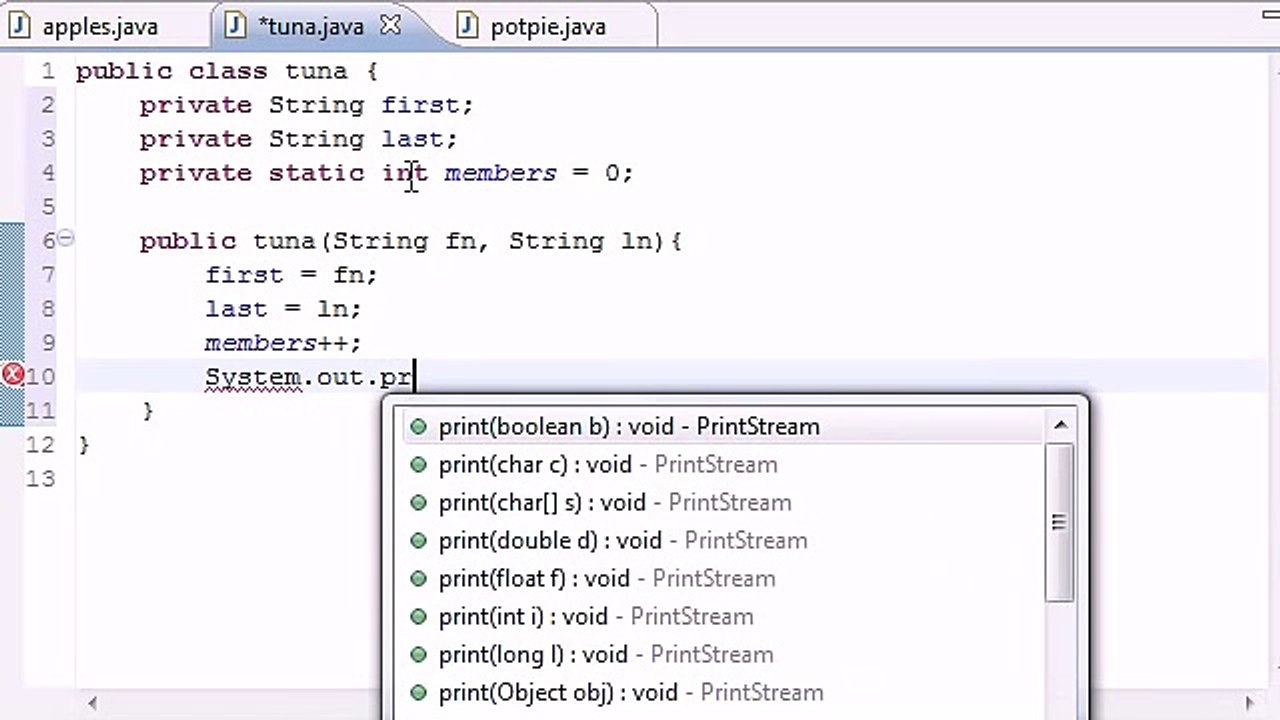 Java Programming Tutorial - 46 - Static