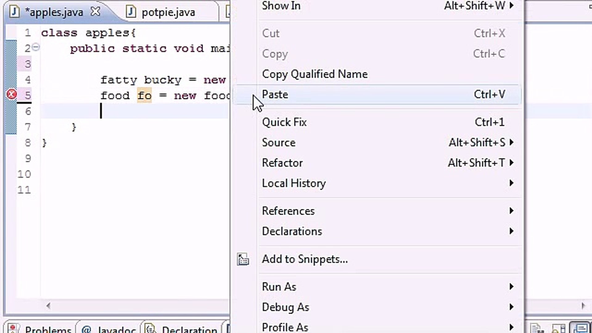 Java Programming Tutorial - 56 - Polymorphic Arguements