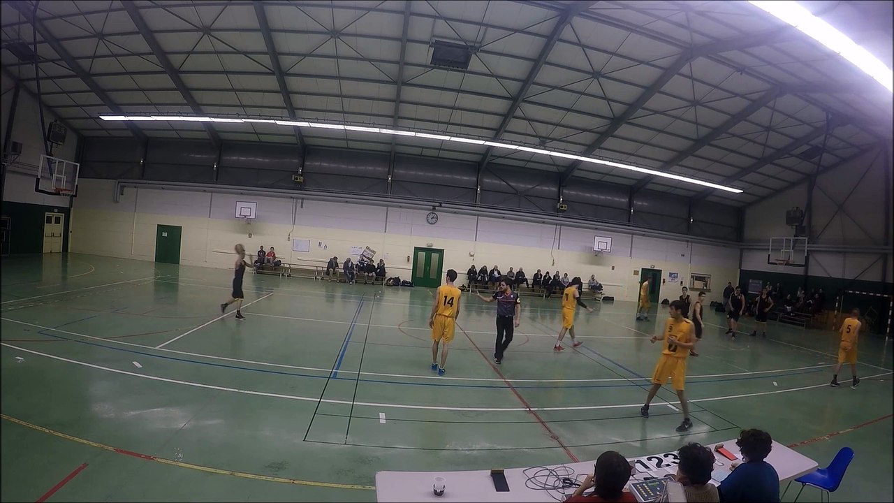 Juniors asptt 1ère mi temps