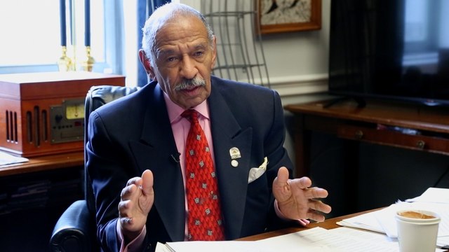 The congressman who created MLK holiday on race relations