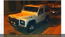 SIRACUSA,    LAND ROVER  DEFENDER CC 2500 ALIMENTAZIONE DIESEL