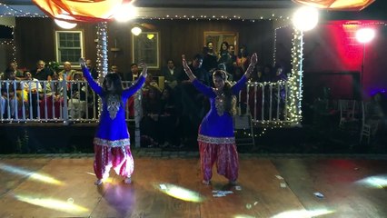 Hira and Faizan Pakistani wedding best mehndi dance Bollywood