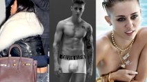 Kim Kardashian, Miley Cyrus, and Justin Bieber: Top Instagram Pics