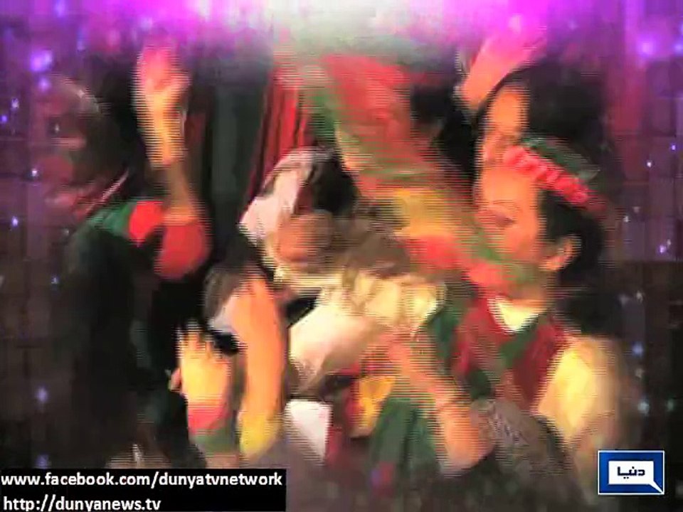 Dunya News - Imran Khan in good mood at sit-in convention