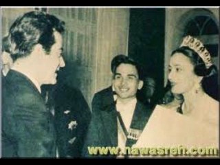 فريد الأطرش في حفل زواج الملك حسين يغني الأغاني ♥ نورا نورا ♥ أنا وأنت لوحدنا ♥ وياك ♥ جميل جمال